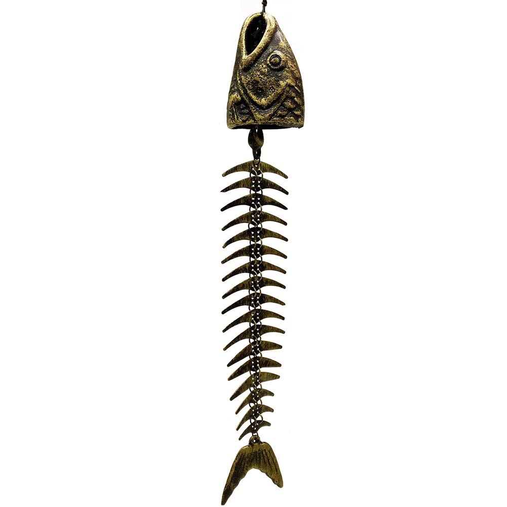 骨董品　化石風　魚の置物 レトロな真ちゅう製の魚の骨の置物,ミニチュア装飾,銅の動物